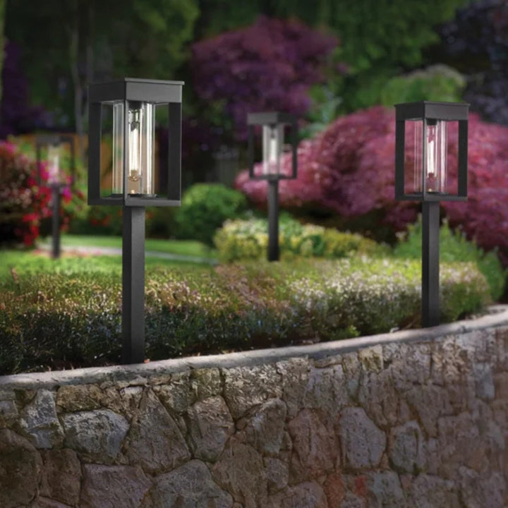 GTX - Lampes solaires Naturally pour allée, paquet de 4