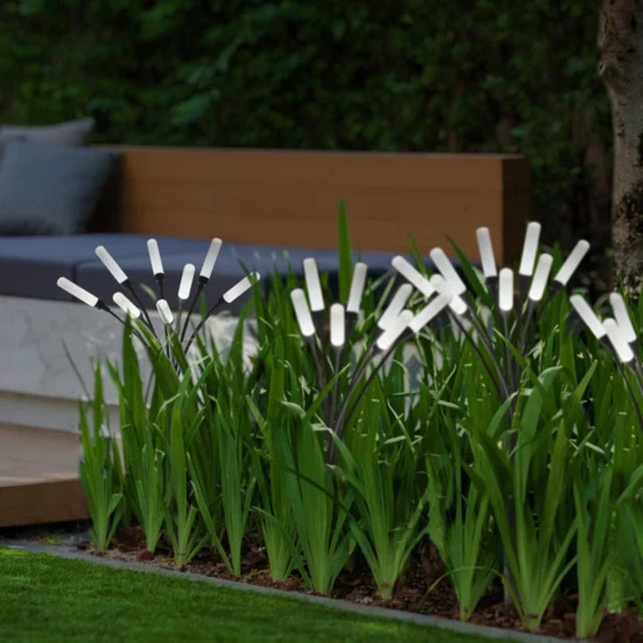 Aurora Lighting - Guirlande lumineuse solaire, paquet de 4