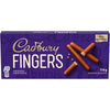 Cadbury Fingers - Biscuits aux chocolats, 114 g