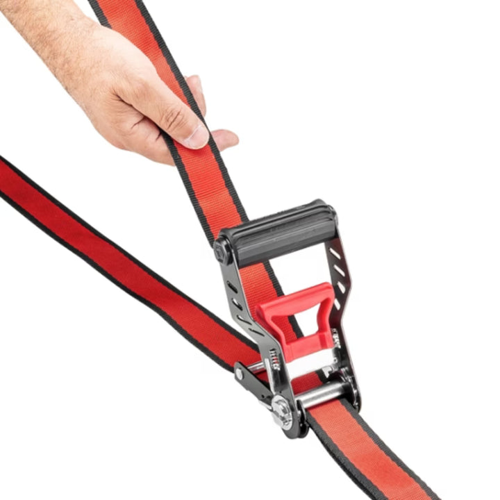 Powerbuilt - Ensemble de 4 sangles à cliquet de 3,8 cm × 4,8 m (1,5po × 16 pi)