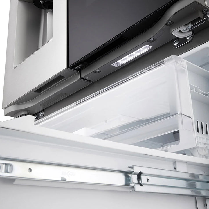 LG - Réfrigérateur à portes françaises de 33 po 25 pi³