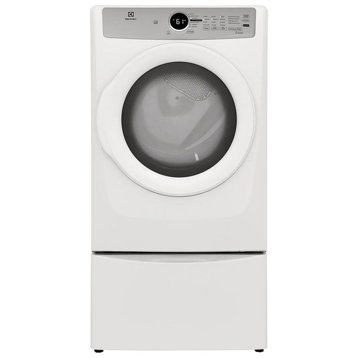 Electrolux Série 3 - Sécheuse à gaz blanche à chargement frontal de 27 po et 8 pi³