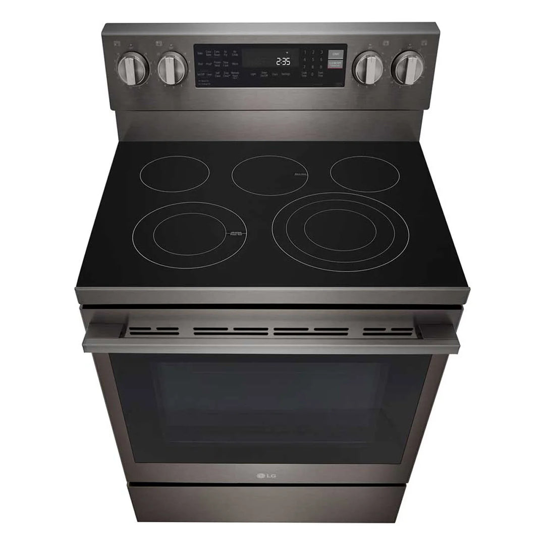 LG - Cuisinière électrique 30 po autonome avec système de cuisson sous vide