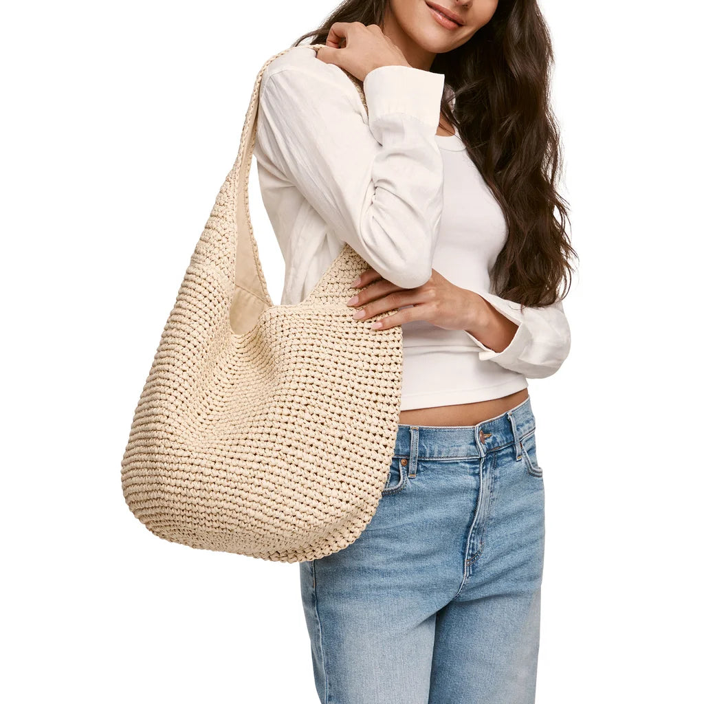 Banana Republic - Sac cabas en raphia pour femmes