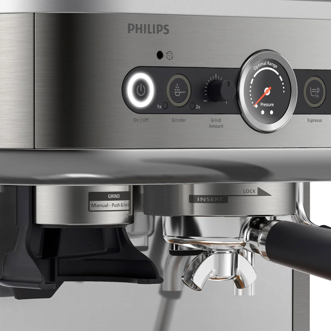 Philips - Machine à expresso semi-automatique Barista Brew