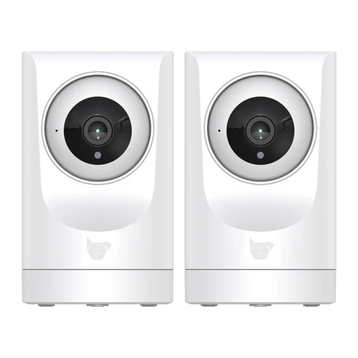 Instachew - Purrsight 360° - Caméra intelligente avec vision nocturne, paquet de 2