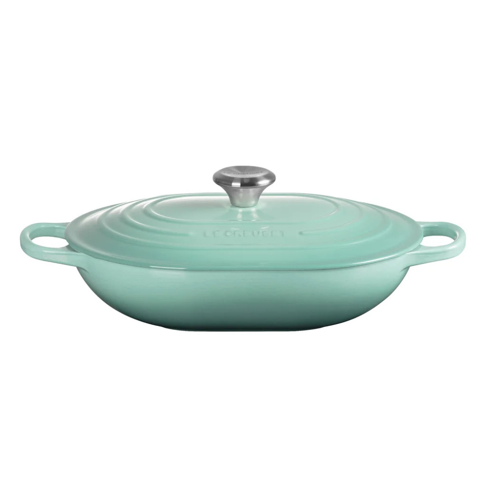 Le Creuset - Cocotte oblongue en fonte émaillée, 3,4 L