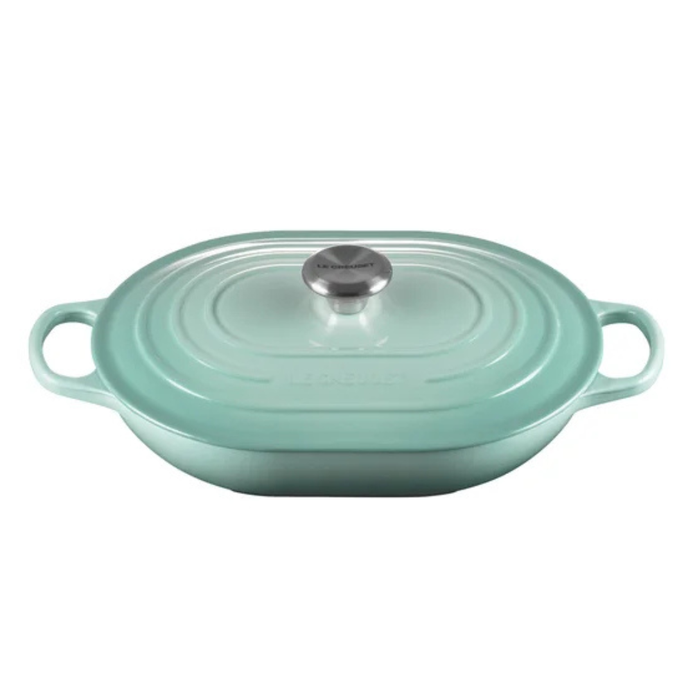 Le Creuset - Cocotte oblongue en fonte émaillée, 3,4 L