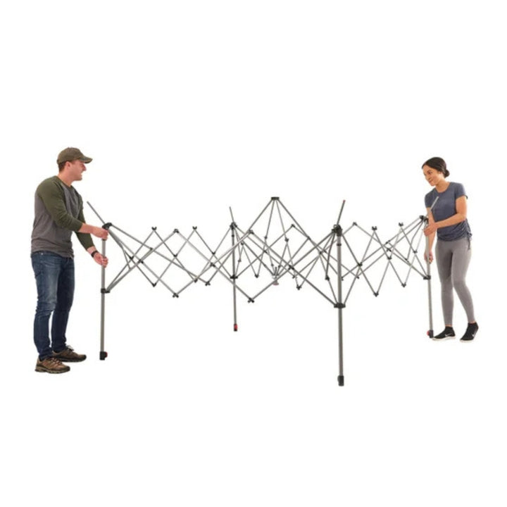 Coleman - Abri de 4 m x 4 m avec paroi d'ombrage Oasis