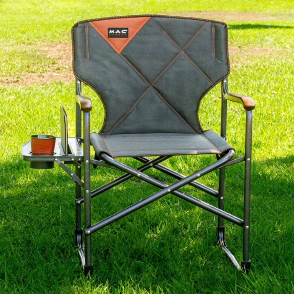 Mac Sports - Chaise de camping pliante Director, paquet de 2