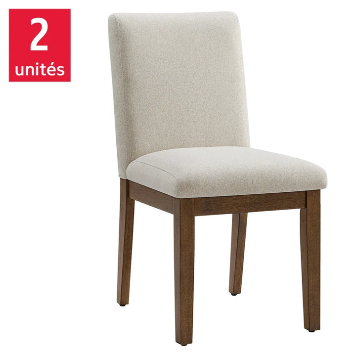 Bayside Furnishings - Ensemble de 2 chaises de salle à manger