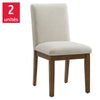 Bayside Furnishings - Ensemble de 2 chaises de salle à manger