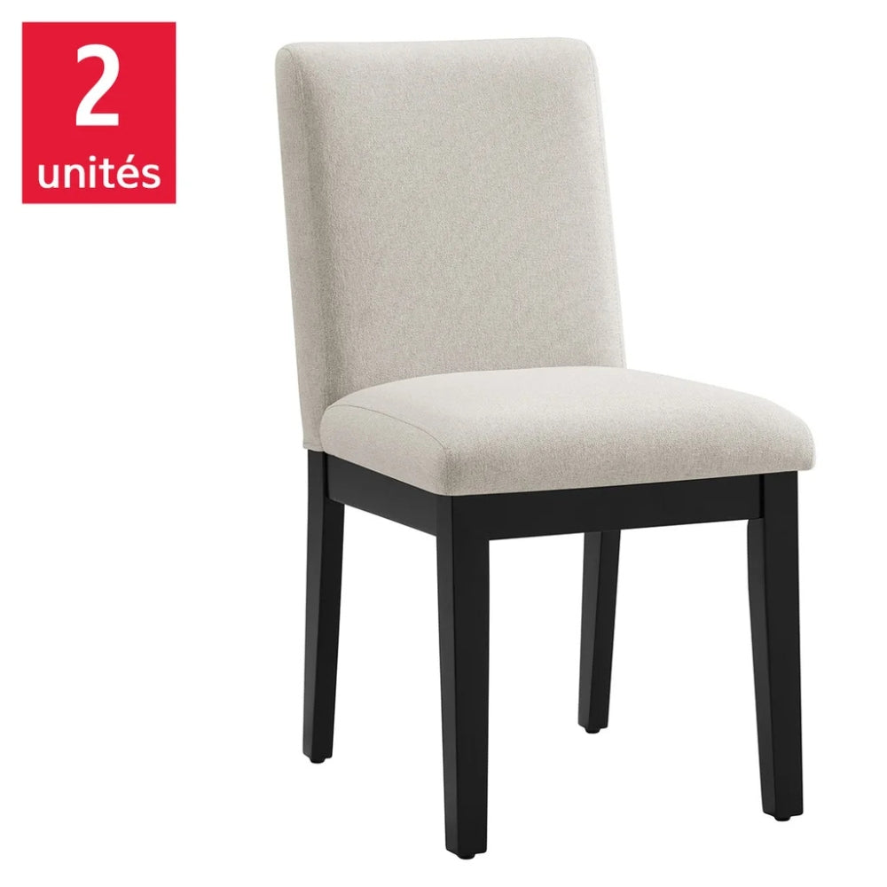 Bayside Furnishings - Ensemble de 2 chaises de salle à manger