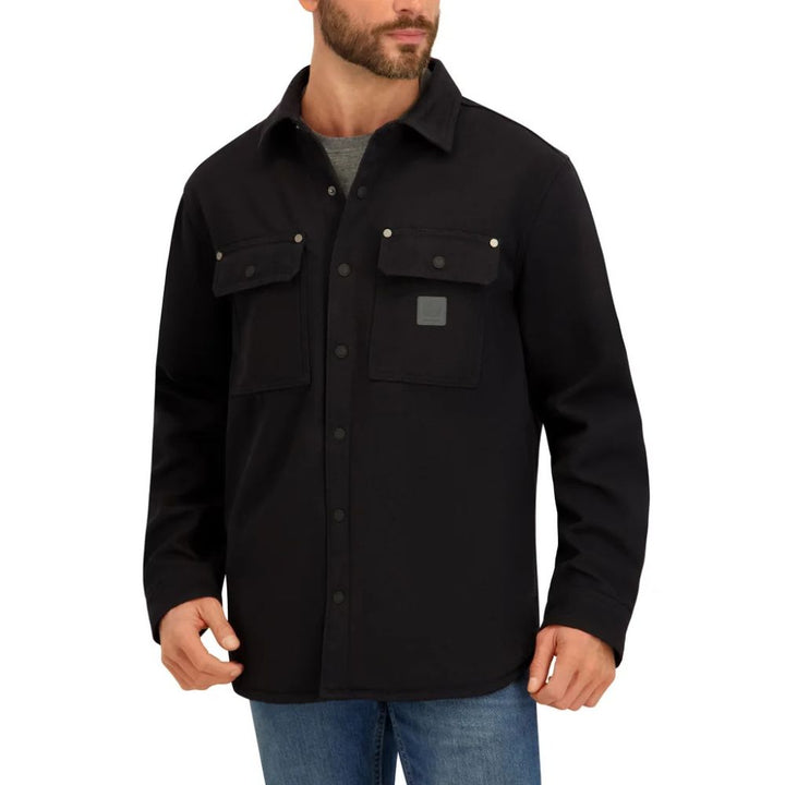John Deere - Veste chemise en toile molletonnée