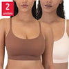 The Natural - Soutien-gorge sans coutures, paquet de 2