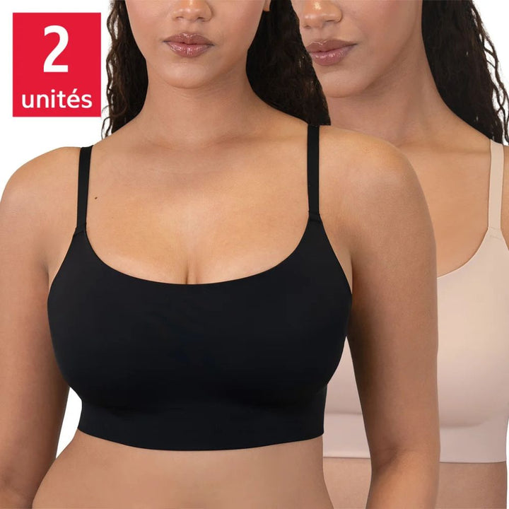 The Natural - Soutien-gorge sans coutures, paquet de 2