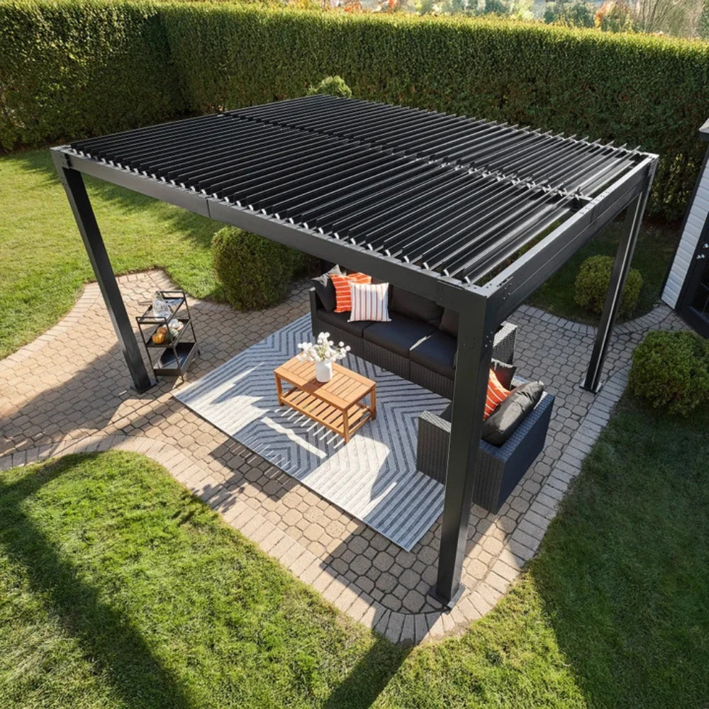 Sojag - Pergola Austa 10 x 13 pi avec DEL
