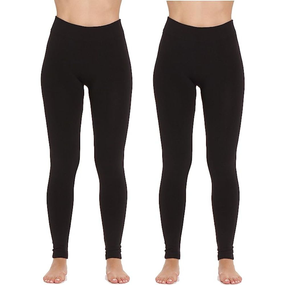 Lemon - Leggings doublés en polar, paquet de 2