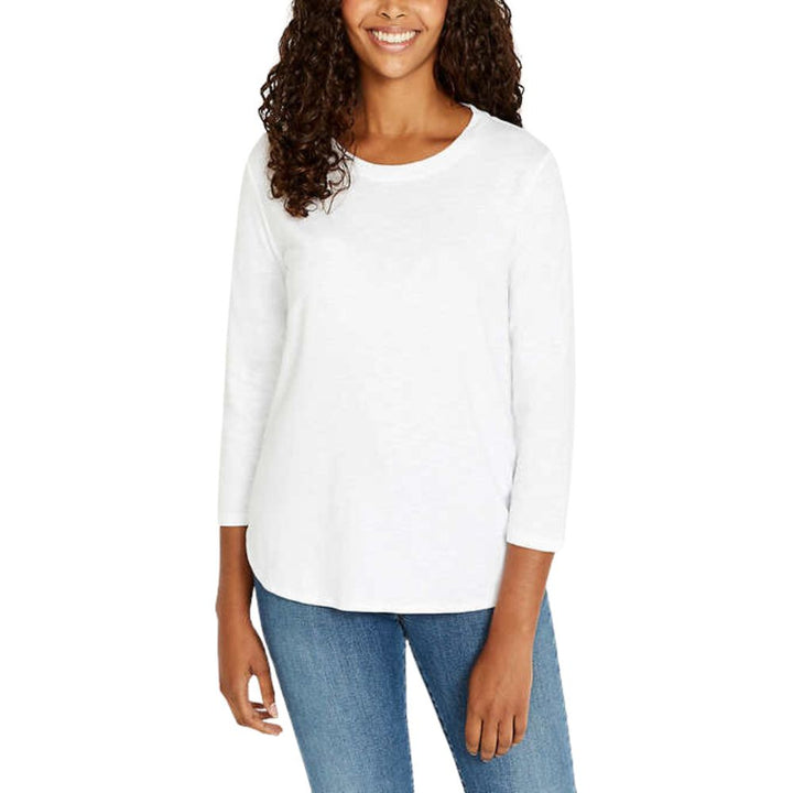 Kirkland Signature 3/4 Sleeve Slub Tee