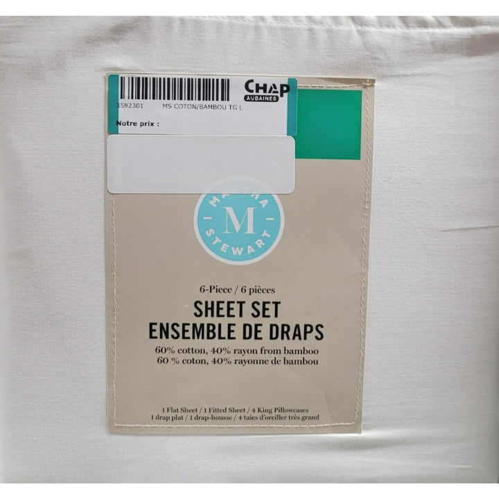Martha Stewart 6-Piece Sheet Set