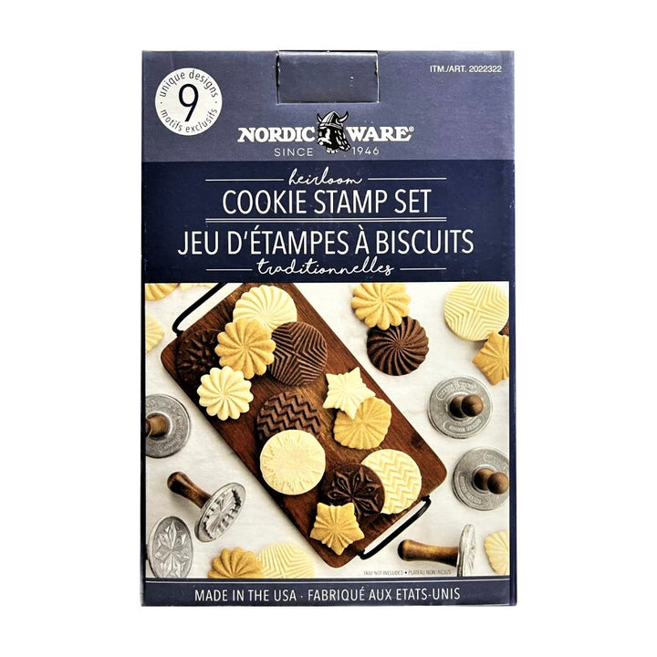 Nordic Ware 9-Piece Cookie Stamp Set
