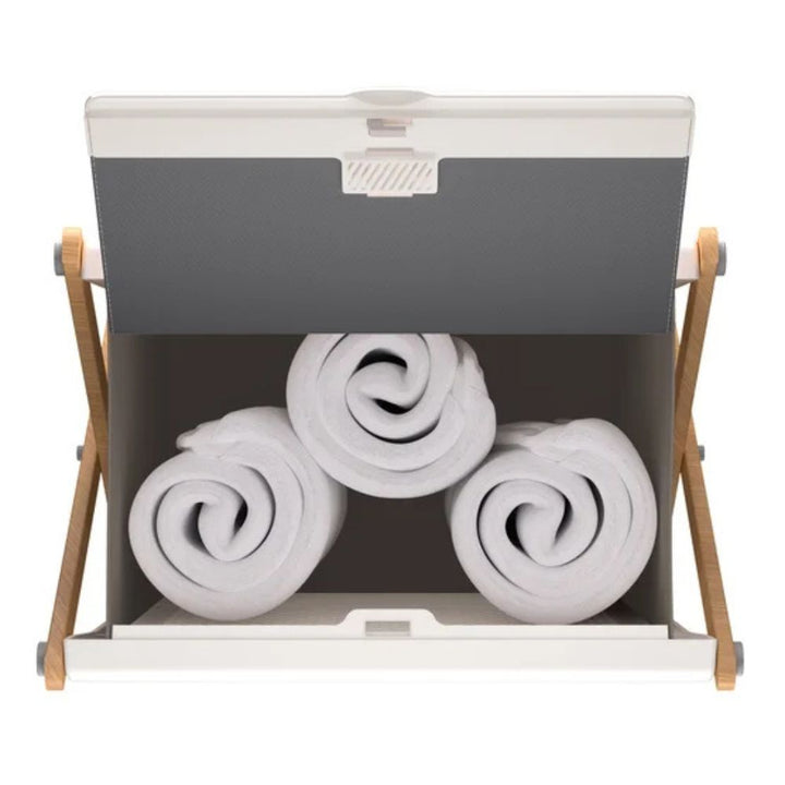 Homedics - Panier à linge chauffant et pliant XL
