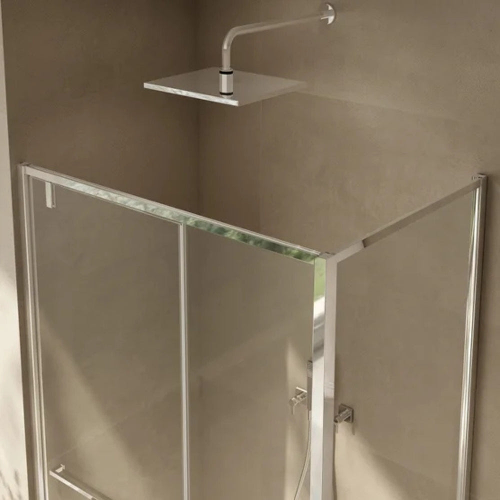 OVE Decors - Douche en coin Tobias avec base