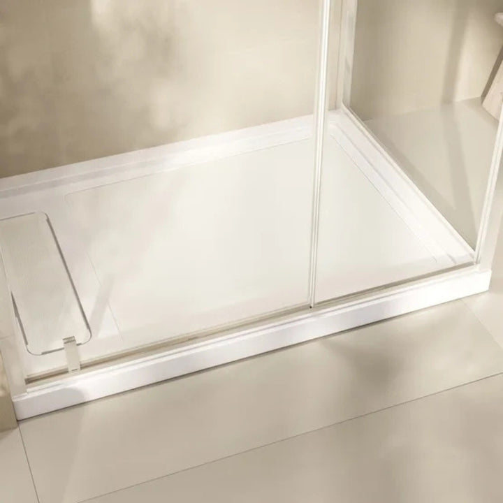 OVE Decors - Douche en coin Tobias avec base