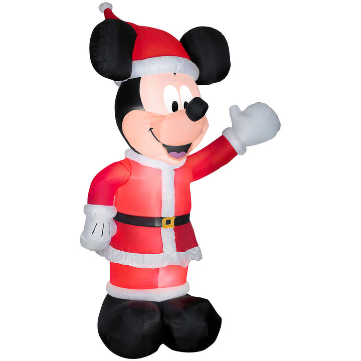 Disney - 3.5 m (11 ft) Giant Mickey Mouse as Santa Claus