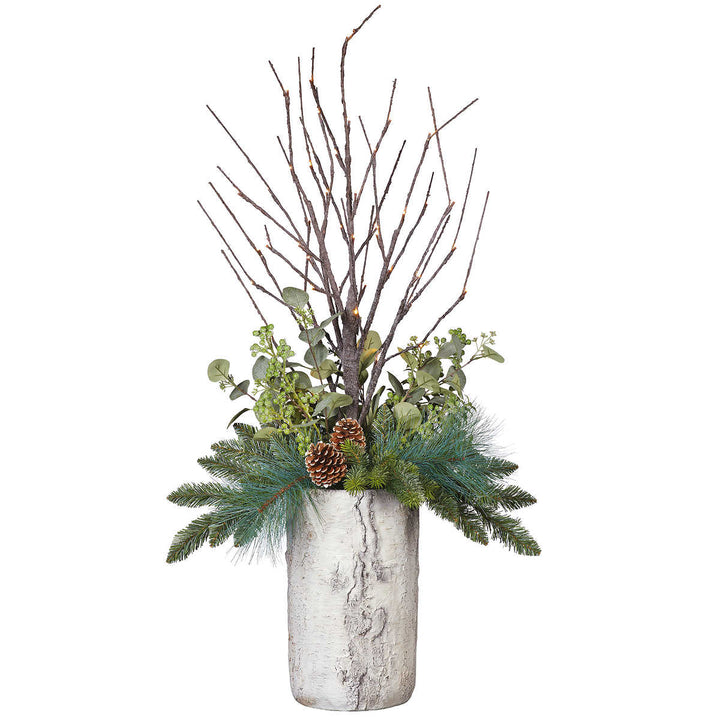 Topiaire des fêtes avec lumières DEL