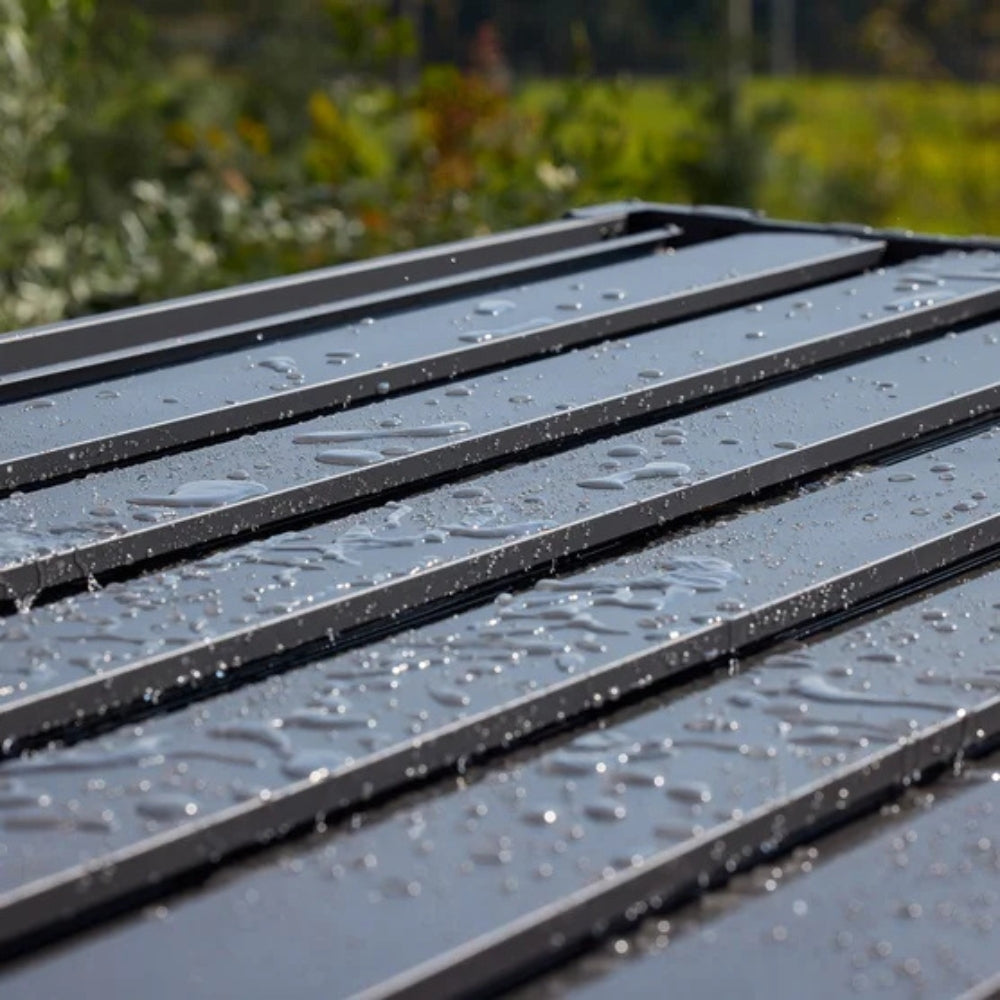 Zhejiang Zhengte Group - Pergola à Persiennes en aluminium Mirador, 10 pi x 20 pi