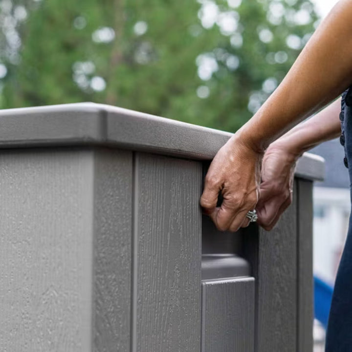 Lifetime - Boîte de rangement pour terrasse 150 gallons