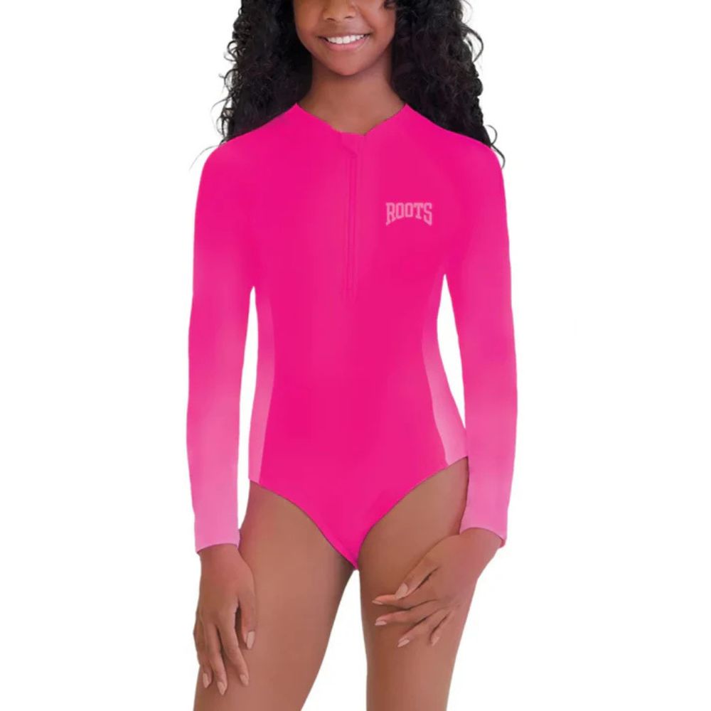 Roots - Long Sleeve One-Piece Swimsuit