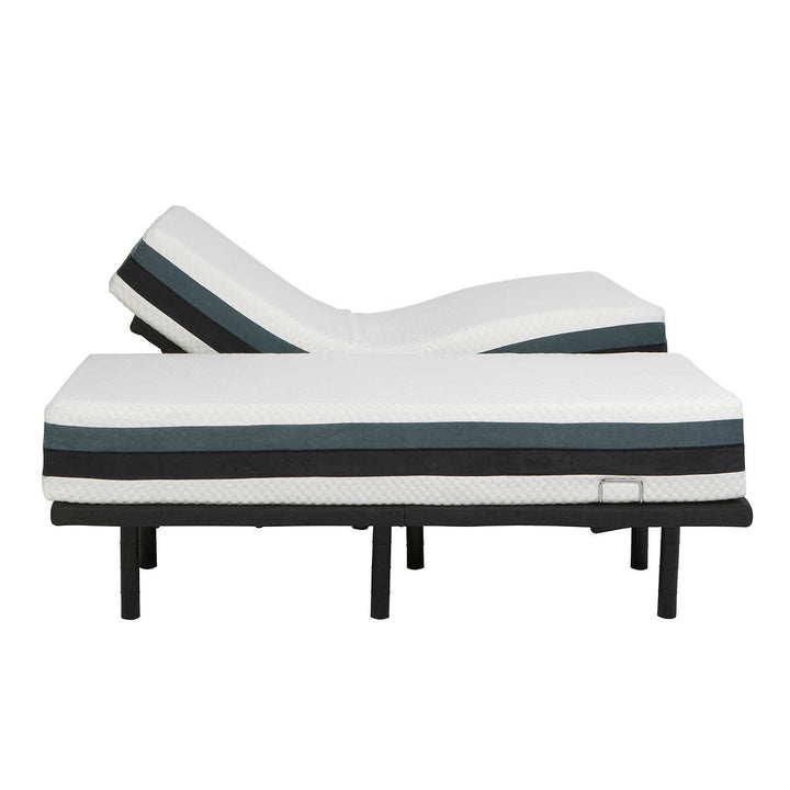 Sleep Science - Memory Foam Mattress with Adjustable Base Q-Plus - iFlip Sonoma