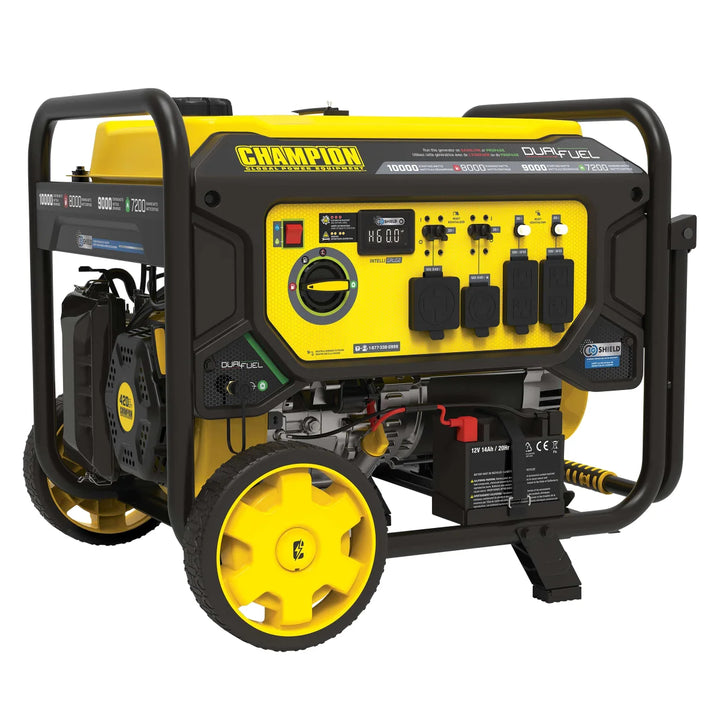Champion - Générateur bicarburant 8 000 W en fonctionnement / 10 000 W