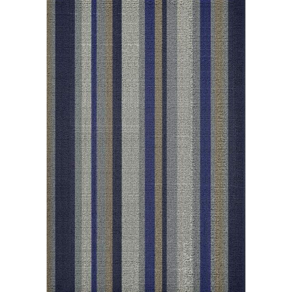 Korhani - Tapis de sol décoratif à rayures pour intérieur/extérieur