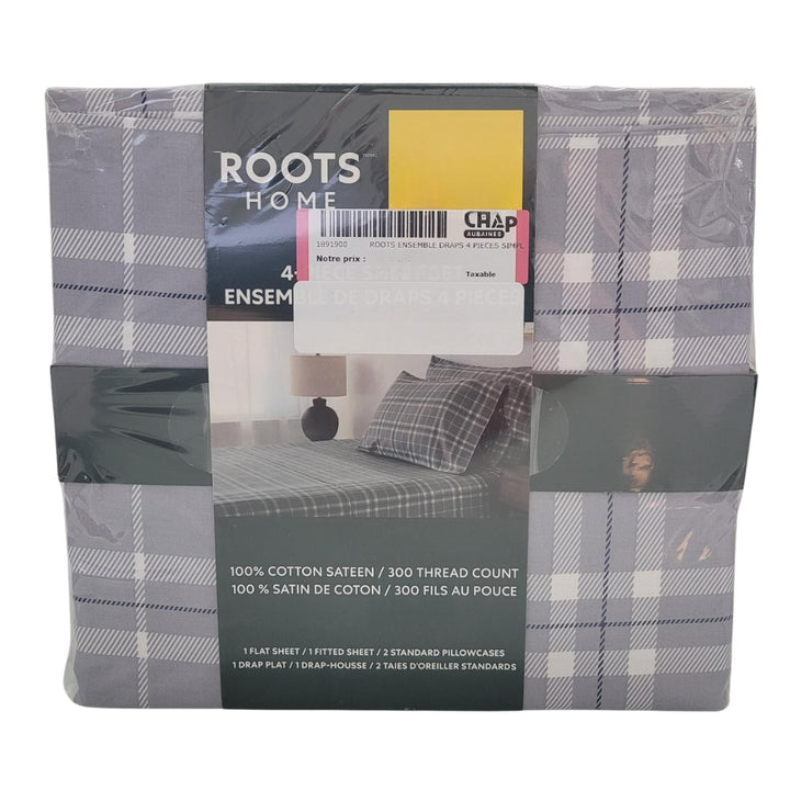 Roots - Ensemble de draps, 4 pièces