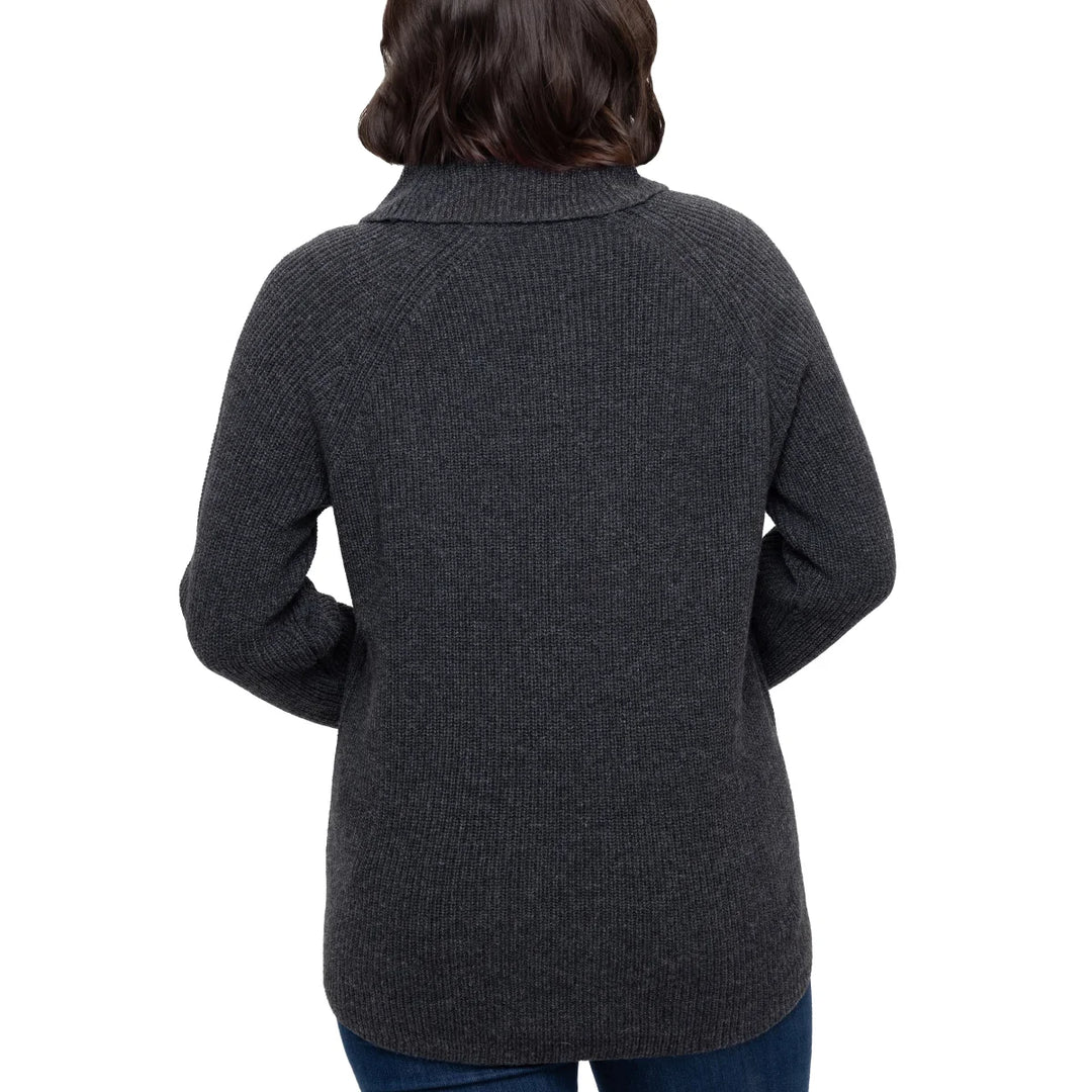 Tahari - Chandail à col drapé