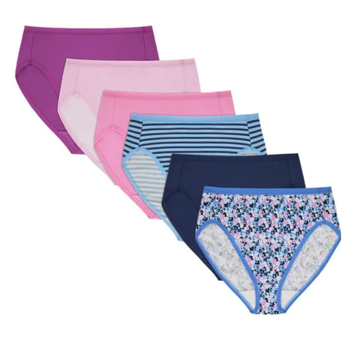Room Service - Culottes taille haute coupe classique, paquet de 6
