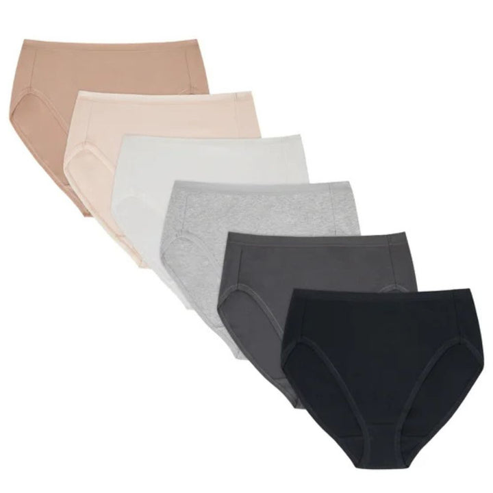 Room Service - Culottes taille haute coupe classique, paquet de 6