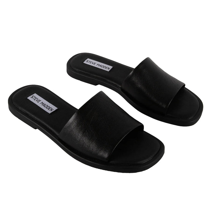 Steve Madden – Sandale en cuir pour femme