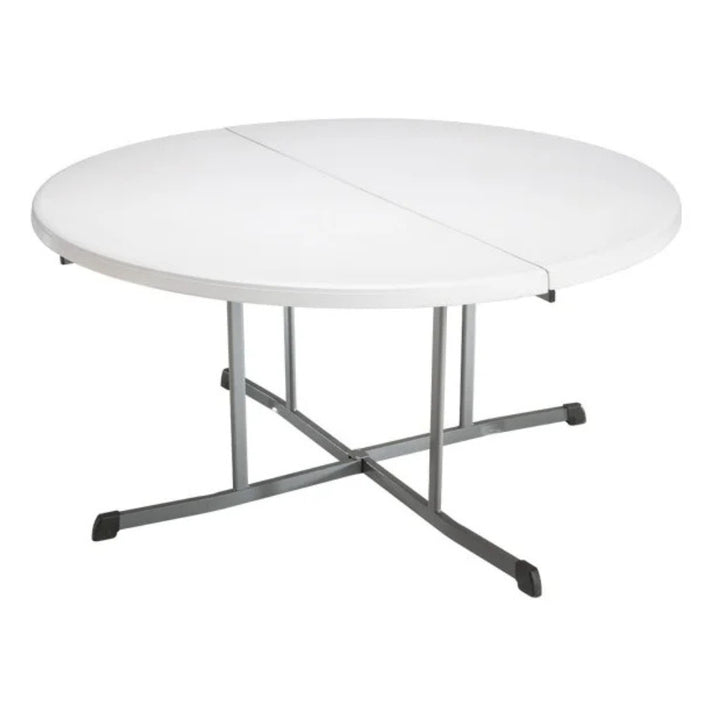 Lifetime - Table ronde commerciale pliable en deux, 152,4 cm (60 po)