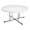 Lifetime - Table ronde commerciale pliable en deux, 152,4 cm (60 po)