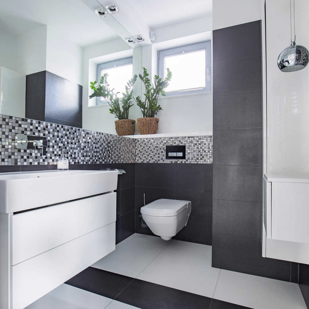 Dewstop - Ventilateur d'extraction de salle de bain, DEL, 80-110 CFM