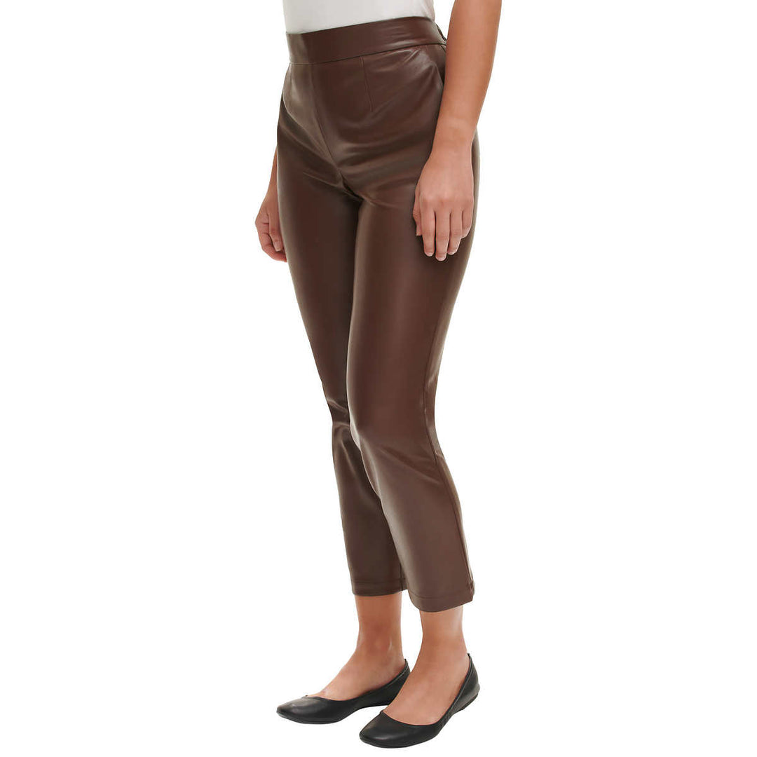 DKNY - Pantalon en similicuir