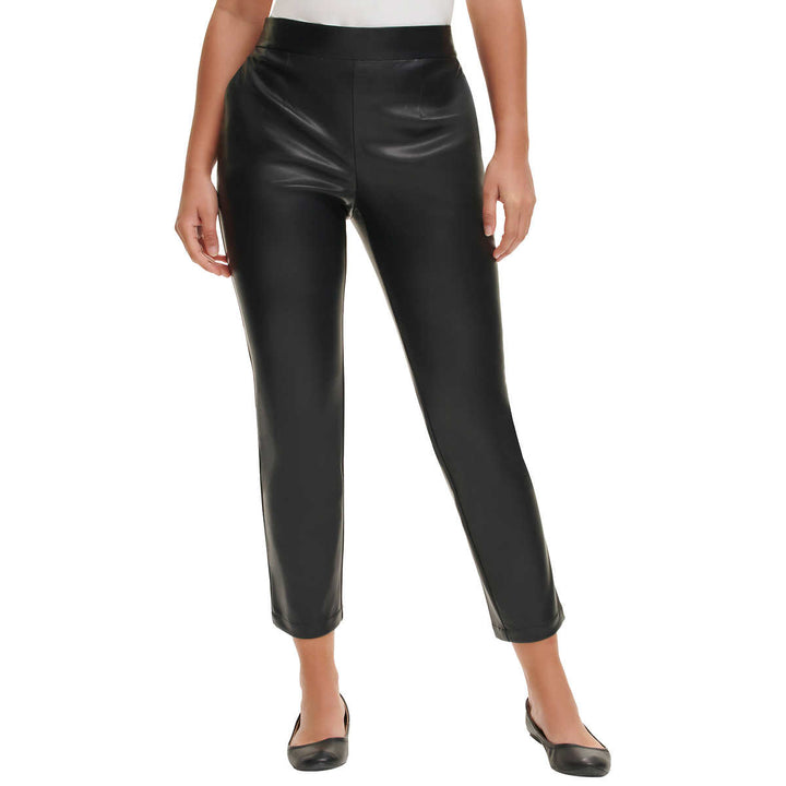 DKNY - Pantalon en similicuir