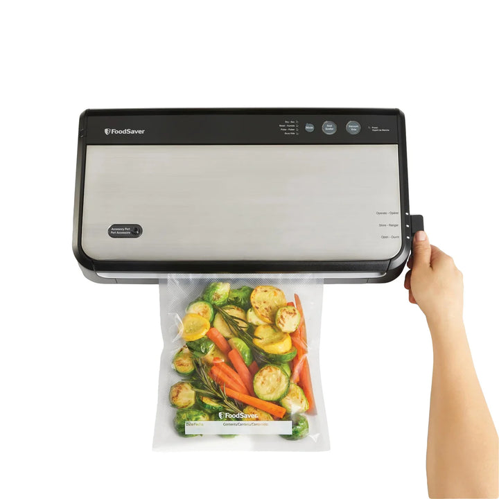 FoodSaver - Système de mise sous vide avec accessoire de scelleuse manuelle