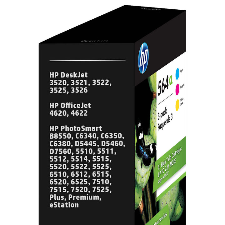 HP 564XL (D8J63BN) Ink Cartridge - Tricolor