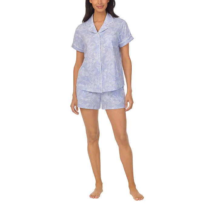 Jane & Bleecker - Ensemble pyjama 3 pièces en coton