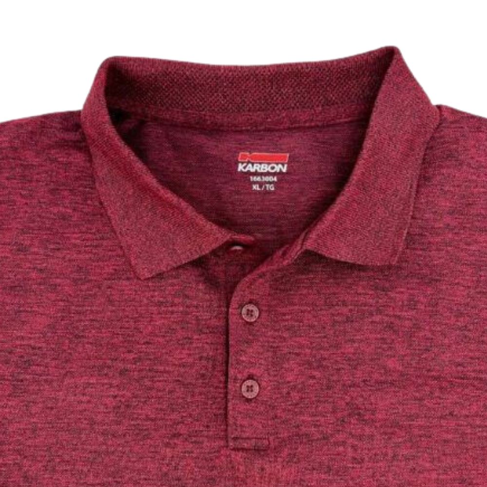 Karbon Active - Chandail à manches courtes (style polo)